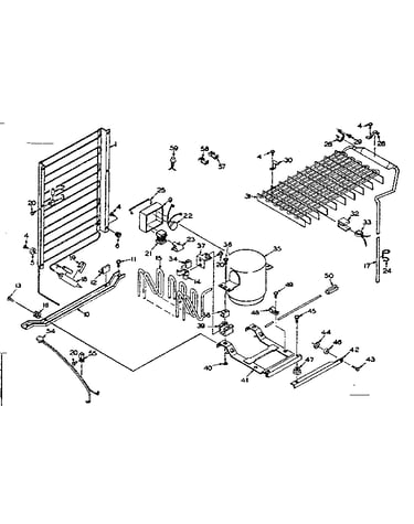Unit parts (models 106.s12e-1 and 106.s12el-1)