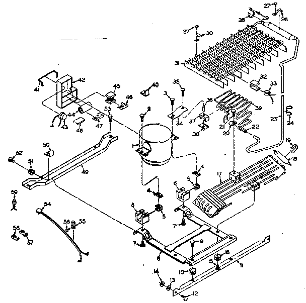 Unit parts (models 106.s14e-1 and 106.s14el-1)