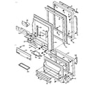Kenmore 106S13GIMLY refrigerator door parts diagram