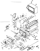 Refrigerator automatic ice maker parts