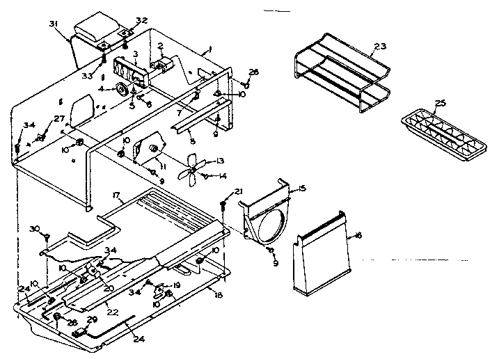 Freezer parts