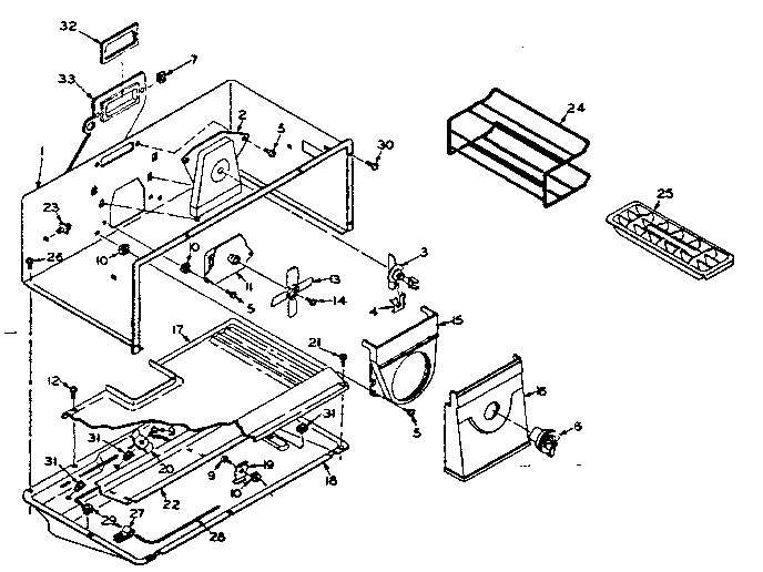 Freezer parts