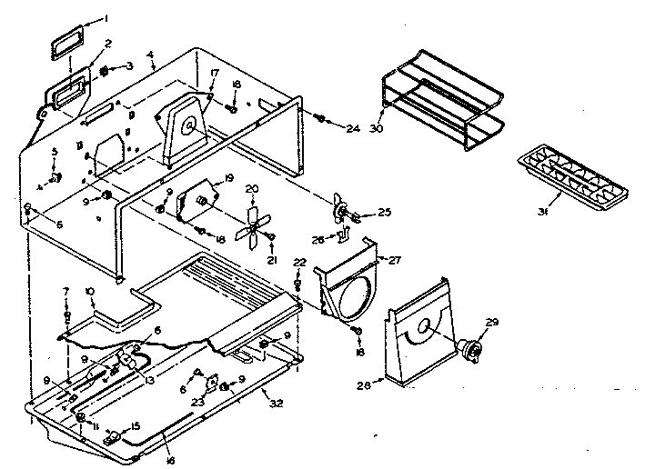 Freezer parts