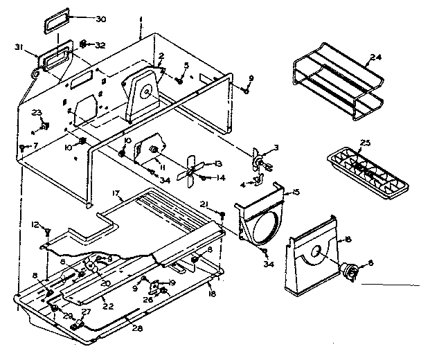 Freezer parts