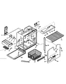 Freezer section parts