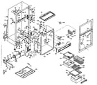 Kenmore 106T16E cabinet parts diagram
