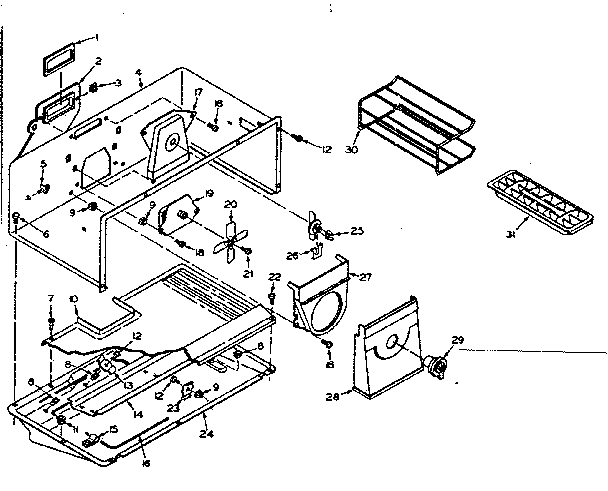 Freezer parts