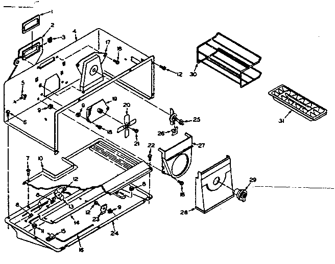 Freezer parts