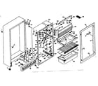 Kenmore 106U11AL cabinet parts diagram