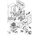 Kenmore 106U13M cabinet parts diagram
