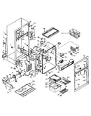 Refrigerator cabinet parts