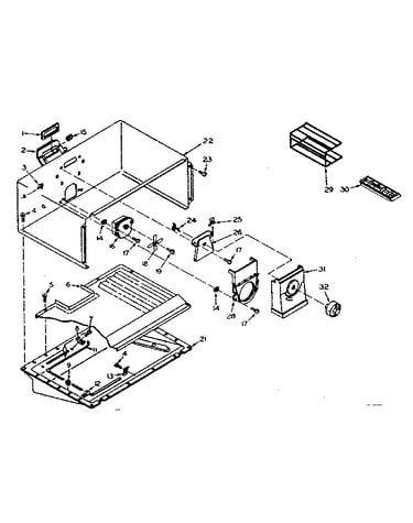 Refrigerator freezer parts