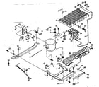 Kenmore 106U14E1 refrigerator unit parts diagram