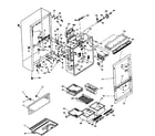 Kenmore 106U14GL cabinet parts diagram