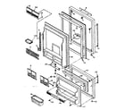 Kenmore 106U14GL1 refrigeration door parts diagram