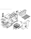 Refrigerator freezer section parts
