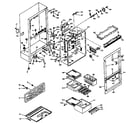Kenmore 106U14GIM cabinet parts diagram