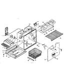Freezer section parts