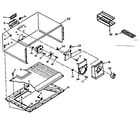 Kenmore 106U16EL2 freezer parts diagram
