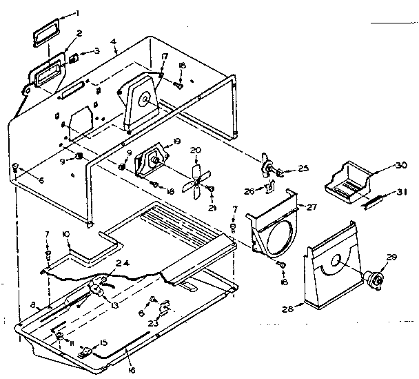 REFRIGERATOR FREEZER PARTS