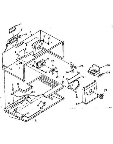 Refrigerator freezer parts