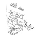 Kenmore 106U16ESL1 freezer parts diagram