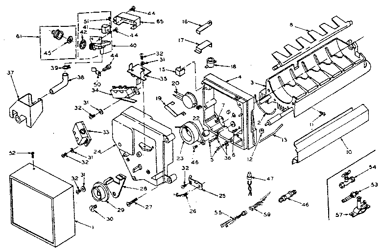 Ice maker parts