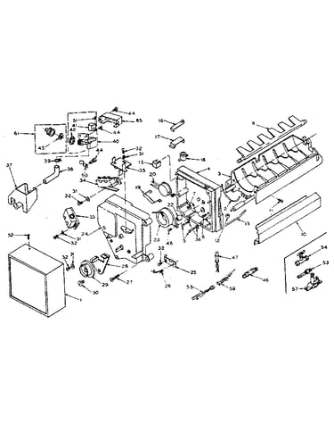Ice maker parts