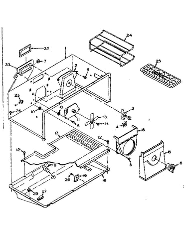 Freezer parts