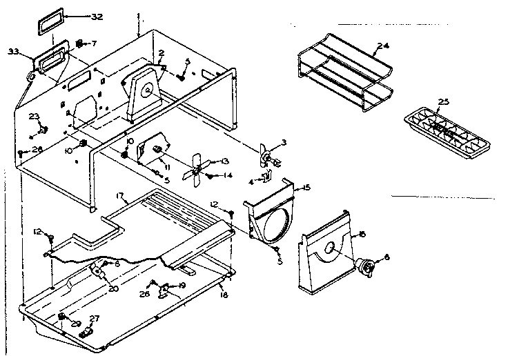 Freezer parts