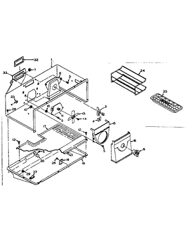 Freezer parts