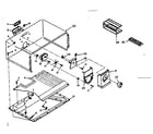 Kenmore 106W14EL5 freezer parts diagram