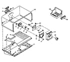 Kenmore 106W14EIM1 freezer section parts diagram