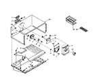 Kenmore 106W16DL freezer parts diagram