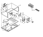 Kenmore 106W16EL freezer parts diagram