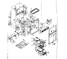 Kenmore 106U16E refrigerator cabinet diagram