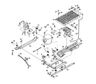 Kenmore 106U16EL refrigerator unit diagram