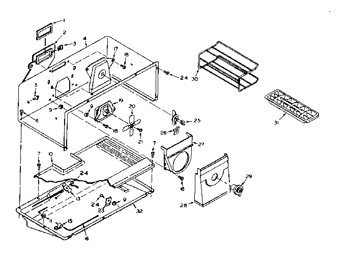 Refrigerator freezer