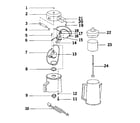 Kenmore 165671400 replacement parts diagram