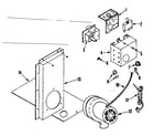 Kenmore 143840521 functional replacement parts diagram