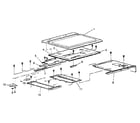 Sears 8325008R/E platen section diagram