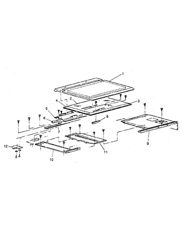 Platen section