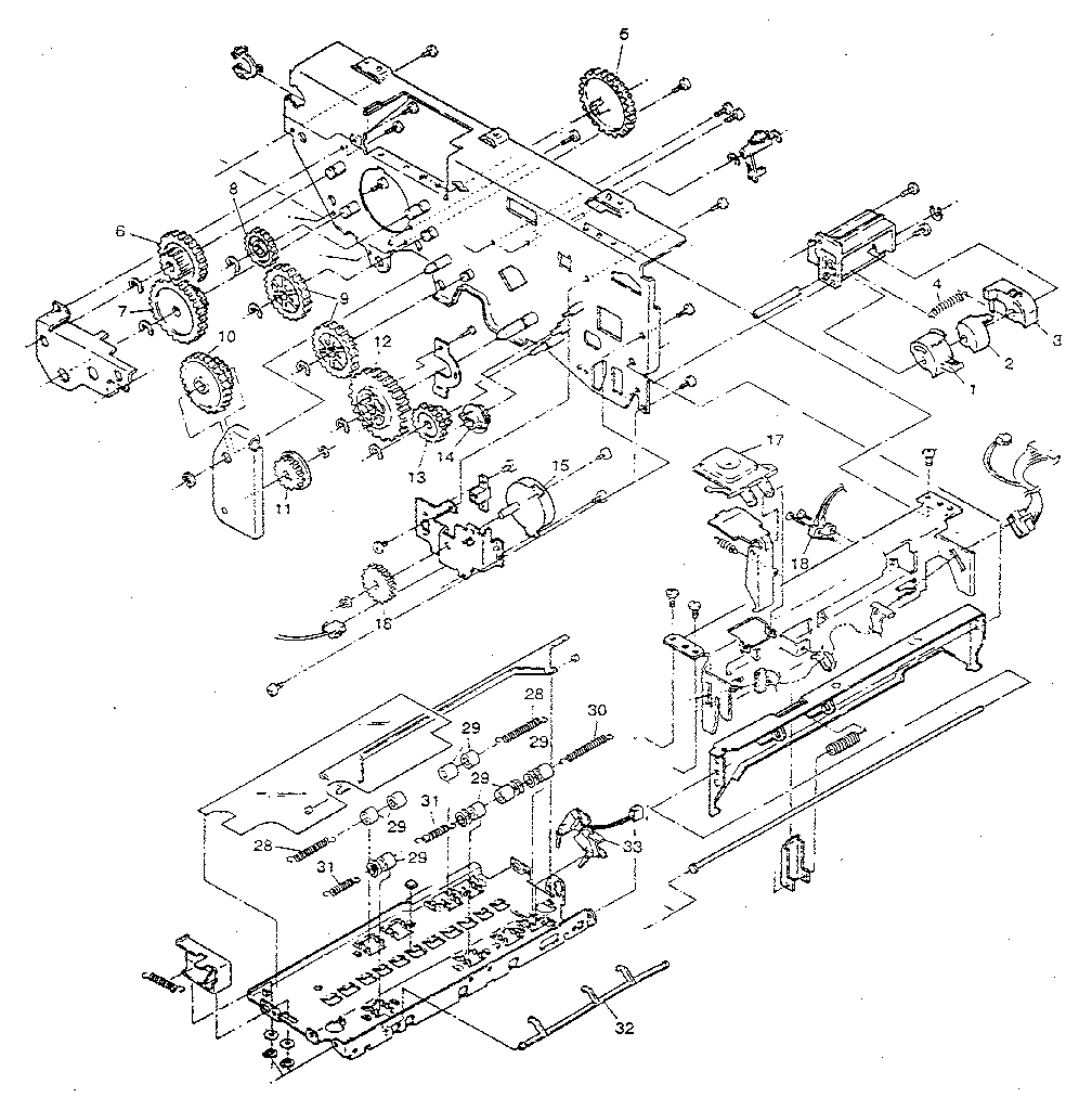 Gear assemblies