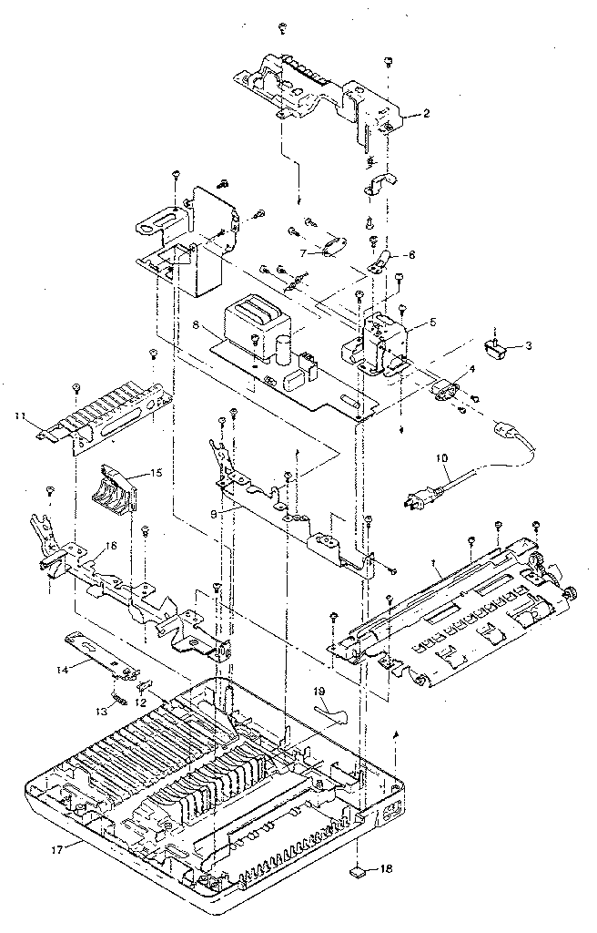 Lower frame section