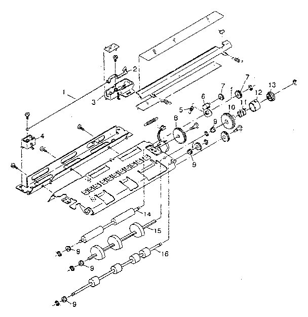 Paper feeding section