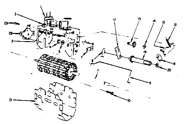 96-147 VHF TUNER EXPLODED VIEW