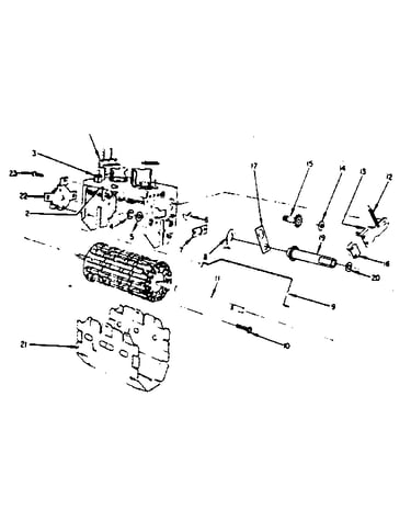 96-147 vhf tuner exploded view