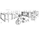 LXI 52843166000 cabinet exploded view diagram