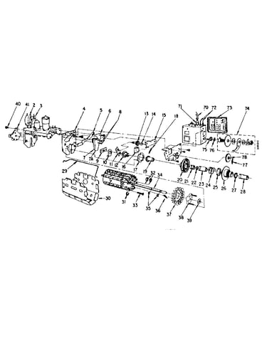 Vhf/uhf tuner exploded view