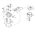 Tecumseh TYPE 640-08A carburetor diagram